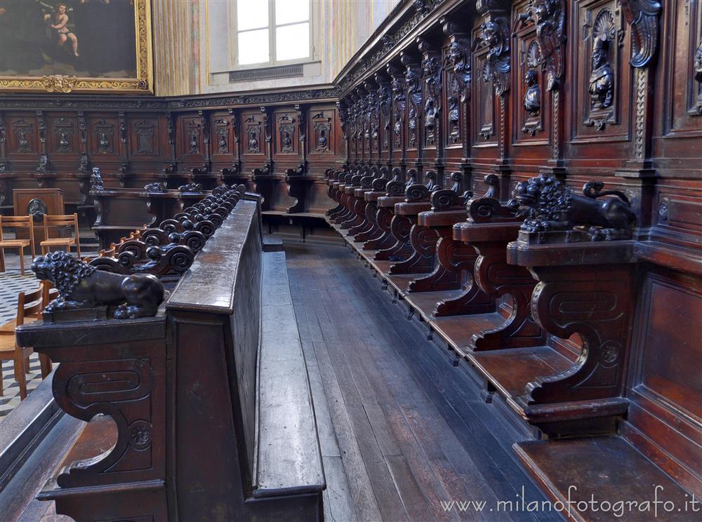 Milano - Stalli del coro della Basilica di San Marco